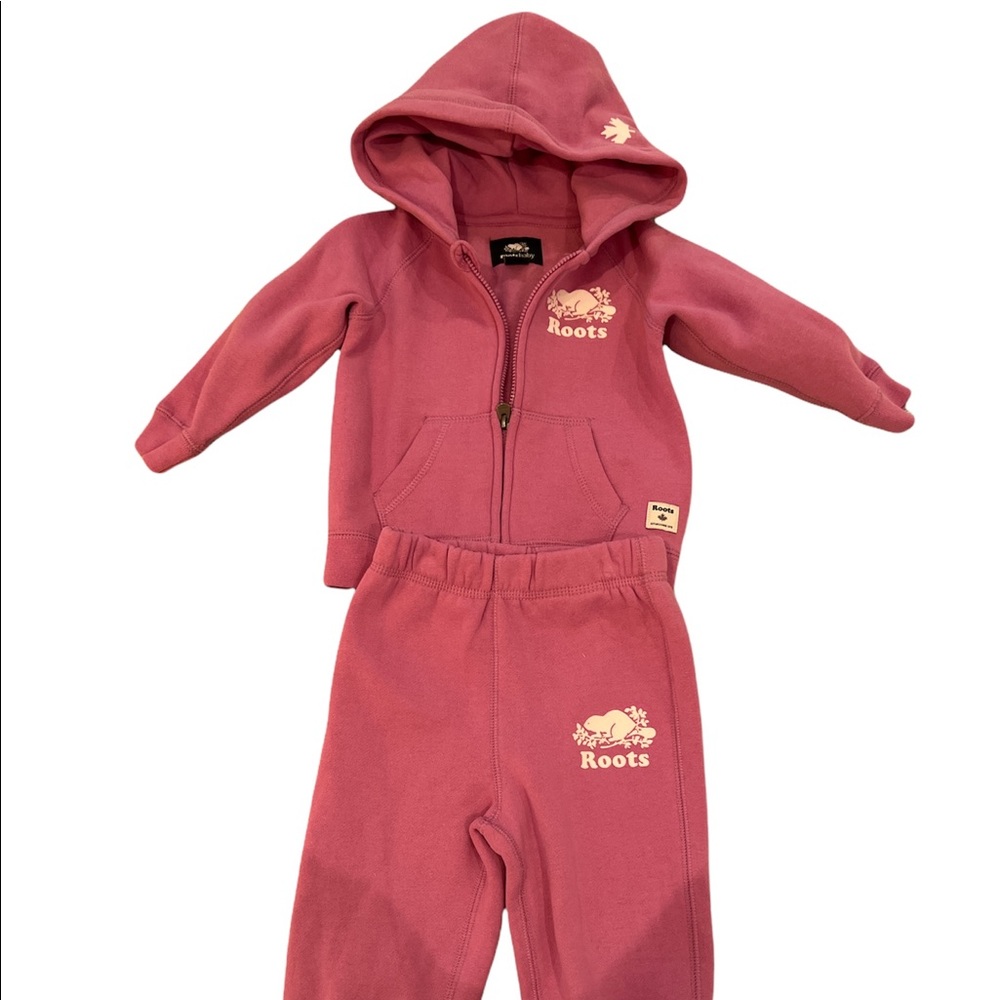 Roots Sweat Set Size 12-18mo NWOT - Picture 3 of 4